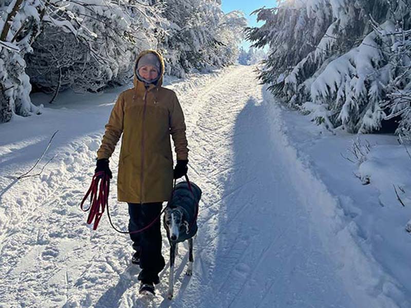 Auf dem Weg zum kleinen Fichtelberg